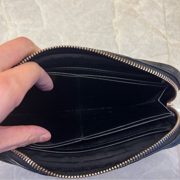 Alexander Wang Fumo Wallet Black with Rose Gold Hardware - Picture 4 of 13